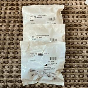 3 Airfit N30i Medium Nasal Cushions Replacement New Sealed